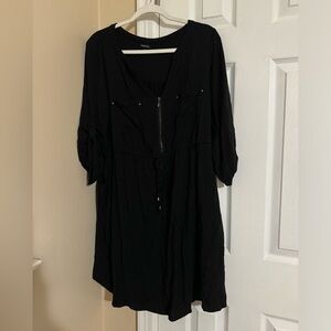 Torrid work dress, size 1, black